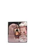 Brandwell Interchangeable Pom Pom Hat Gift Set, Pink image