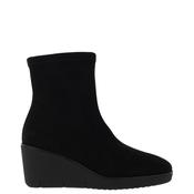 MISS ELASTIC Wedge Sock Boot, Black image