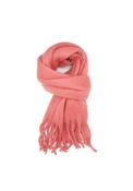 Miss Sparrow Winter Plain Scarf, Coral image