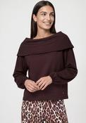 Monari Off-The-Shoulder Jumper, Brown image