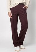 Monari Elastic Lettering Band Trousers, Brown image