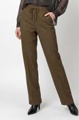 Monari Drawstring Straight Leg Trousers, Green image