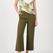 Monari Tropical Print with Rhinestone Detail T-Shirt, Green image