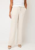Monari Patch Pocket Wide Leg Trousers, Cream image