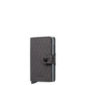 Secrid Optical Mini Wallet, Grey &amp; Yellow