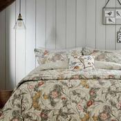 Morris &amp; Co Leicester Floral Print Duvet Cover Set