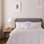 Murmur Juno Striped Duvet Set, Beige