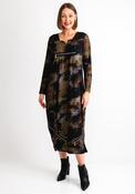 My Soul Zip Jersey Midi Dress, Multi-Coloured image
