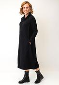 My Soul Bubble Textured Midi Dress, Black image