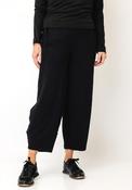 My Soul Bubble Check Cropped Trousers, Black image