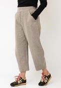 My Soul Cropped Wide Leg Trousers, Beige image