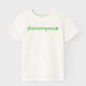 Name It Kid Girl Baron Short Sleeve Tee, Jet Stream image