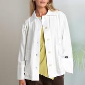 Naya Lightweight Button Front Jacket, White