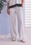 Naya Side Stripe Wide Leg Trousers, Silver image