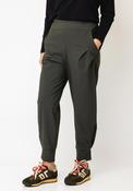 Naya Barrel Leg Trousers, Green image