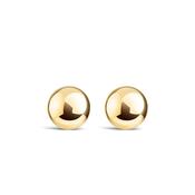 9 Carat Gold Spanish Ball Stud Earrings, Gold image