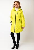 Normann Hooded Waterproof Raincoat, Lime Green image