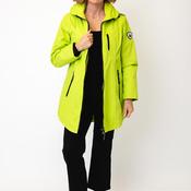 Normann Zipped Hooded Raincoat, Green image