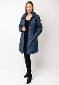 Normann Waterproof Hooded Rain Coat,  Navy image