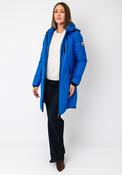 Normann Water Repellent Hooded Long Jacket, Blue image
