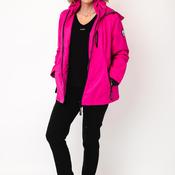 Normann Waterproof Hooded Jacket, Fuchsia Pink