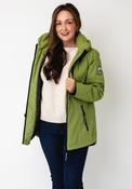Normann Waterproof Hooded Coat, Green image