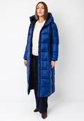 Normann Padded Long Hooded Coat, Blue image