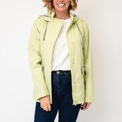 Normann Zipped Softshell Raincoat, Green image