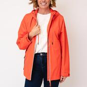 Normann Waterproof Hooded Raincoat, Orange