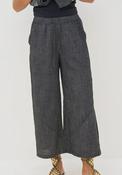 Nu Denmark Davia Culotte Trousers, Black image