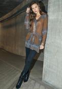 Nu Denmark Bianca Tunic Top, Brown image