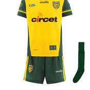 O’Neills Kids Donegal GAA Mini Home Kit, Amber &amp; Green