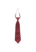 One Varones Boys Paisley Print Tie, Red image