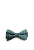 One Varones Boys Bow Tie and Pocket Square Set, Green image