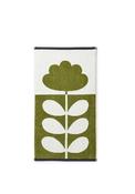 Orla Kiely Cut Stem Hand Towel, Green &amp; Grey
