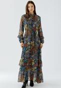 Oui Floral Print Maxi Dress, Multi Coloured image