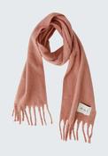 Oui Cuddly Soft Fringe Scarf, Rose Pink image