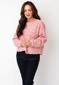 Oui Sirah Textured Jumper, Pink image