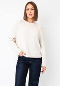 Oui Wool Blend Knit Jumper, Beige image