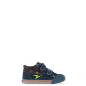 Pablosky Boys 970040 Velcro High Top Trainers, Navy image