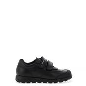Pablosky Boys Leather School Shoe, Black image