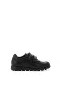 Pablosky Boys Leather School Shoe, Black image