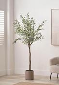 Pacific Large Faux Olive Tree in Pot, Taupe image