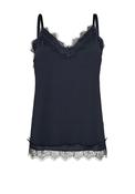 FREEQUENT Bicco Lace Cami Top, Black image
