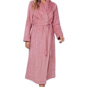 Pastunette Rose Stream Long Sleeve Dressing Gown, Pink