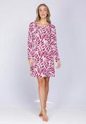 Pastunette Rosewood Long Sleeve Nightdress, Red image