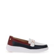 Patrizio Como Furli Slip On Flat Loafers, Navy Multi image