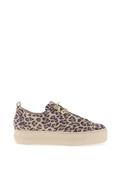 Paul Green Leather Platform Trainers, Neutral image