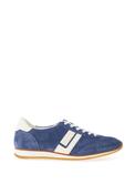 Paul Green Leather Monochrome Trainers, Blue &amp; Cream image