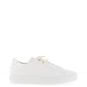 Paul Green Suede Leather Pearl Trainers, White image